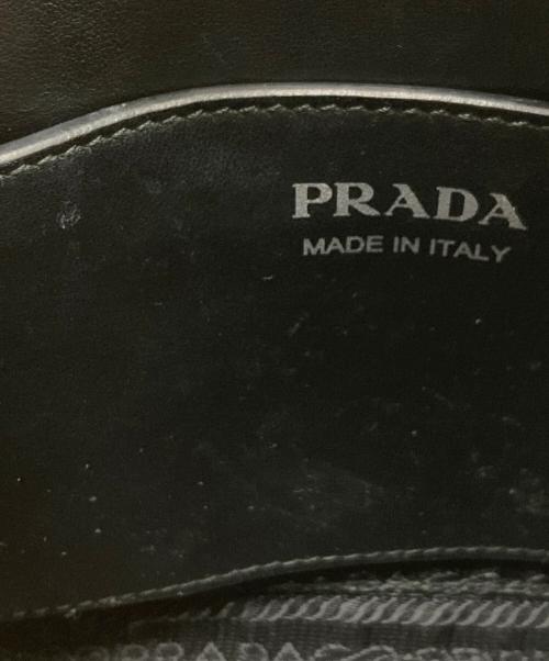 PRADA（プラダ）PRADA (プラダ) ダイアグラムチェーンショルダーバッグ ブラックの古着・服飾アイテム