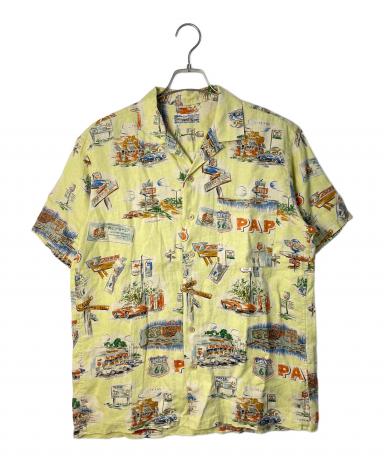 中古・古着通販】PAPAS ISLAND (パパス アイランド) リネンアロハ