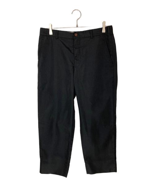 COMME des GARCONS HOMME PLUS（コムデギャルソンオムプリュス）COMME des GARCONS HOMME PLUS (コムデギャルソンオムプリュス) 20AW ポリ縮絨クロップドパンツ ブラック サイズ:Ｍの古着・服飾アイテム