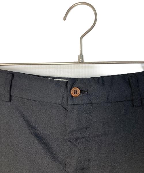 COMME des GARCONS HOMME PLUS（コムデギャルソンオムプリュス）COMME des GARCONS HOMME PLUS (コムデギャルソンオムプリュス) 20AW ポリ縮絨クロップドパンツ ブラック サイズ:Ｍの古着・服飾アイテム