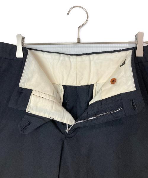 COMME des GARCONS HOMME PLUS（コムデギャルソンオムプリュス）COMME des GARCONS HOMME PLUS (コムデギャルソンオムプリュス) 20AW ポリ縮絨クロップドパンツ ブラック サイズ:Ｍの古着・服飾アイテム
