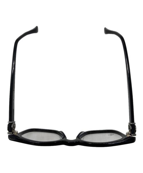 CHROME HEARTS（クロムハーツ）CHROME HEARTS (クロムハーツ) 伊達眼鏡/LOUVIN CUP ブラック サイズ:48□19-148の古着・服飾アイテム