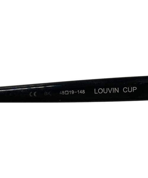 CHROME HEARTS（クロムハーツ）CHROME HEARTS (クロムハーツ) 伊達眼鏡/LOUVIN CUP ブラック サイズ:48□19-148の古着・服飾アイテム