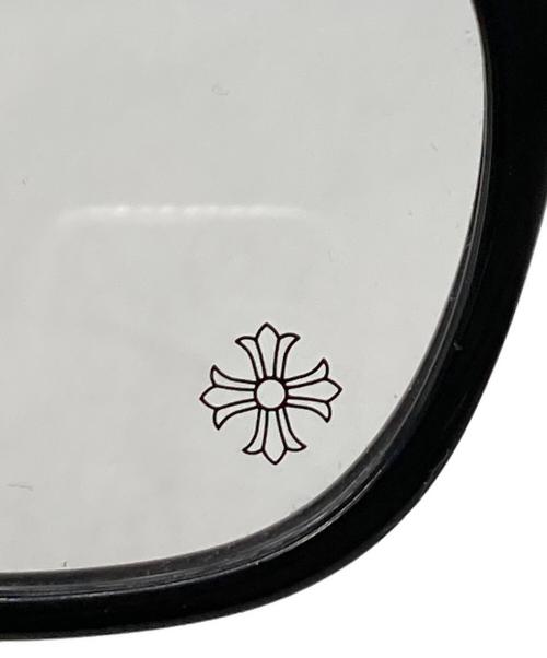 CHROME HEARTS（クロムハーツ）CHROME HEARTS (クロムハーツ) 伊達眼鏡/LOUVIN CUP ブラック サイズ:48□19-148の古着・服飾アイテム