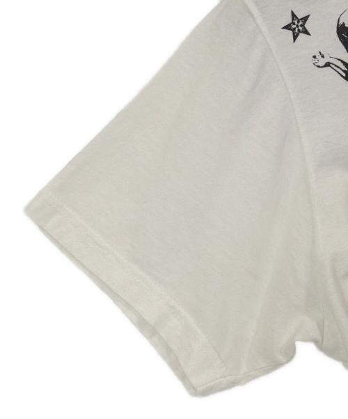 CHROME HEARTS（クロムハーツ）CHROME HEARTS (クロムハーツ) フォティ スケルトンプリントTシャツ/Foti Skeleton Print T-Shirt ホワイト サイズ:Sの古着・服飾アイテム