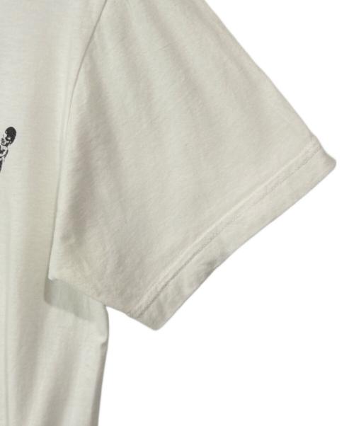 CHROME HEARTS（クロムハーツ）CHROME HEARTS (クロムハーツ) フォティ スケルトンプリントTシャツ/Foti Skeleton Print T-Shirt ホワイト サイズ:Sの古着・服飾アイテム