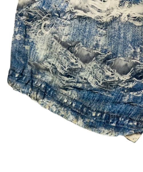DIESEL（ディーゼル）DIESEL (ディーゼル) J-ALSTON デニム転写ジャケット ブルー サイズ:46の古着・服飾アイテム