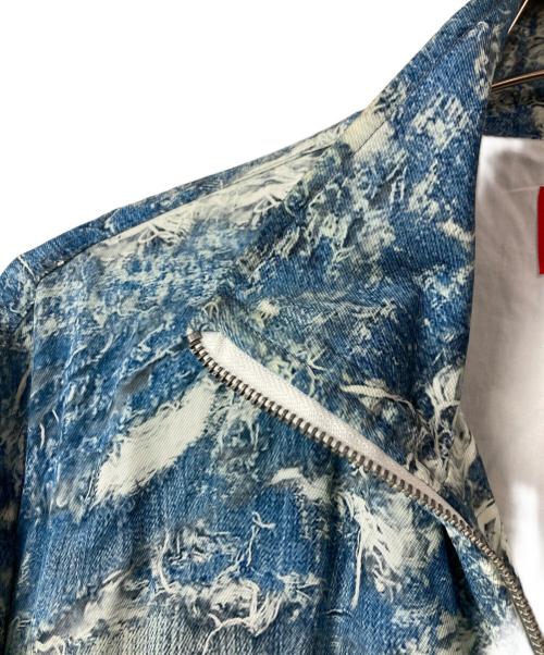 DIESEL（ディーゼル）DIESEL (ディーゼル) J-ALSTON デニム転写ジャケット ブルー サイズ:46の古着・服飾アイテム