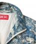 中古・古着 DIESEL (ディーゼル) J-ALSTON デニム転写ジャケット ブルー サイズ:46：15000円