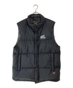 BACK CHANNEL×NANGAバックチャンネル×ナンガ）の古着「ダウンベスト」｜ブラック