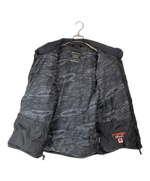 BACK CHANNEL（バックチャンネル）BACK CHANNEL (バックチャンネル) NANGA (ナンガ) ダウンベスト ブラック サイズ:SIZE XXLの古着・服飾アイテム