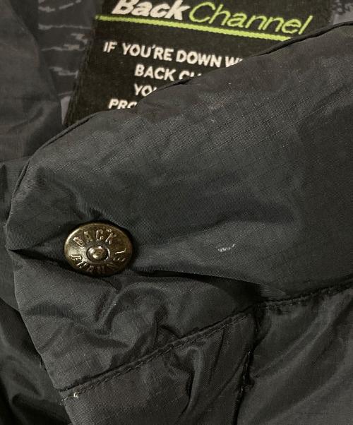 BACK CHANNEL（バックチャンネル）BACK CHANNEL (バックチャンネル) NANGA (ナンガ) ダウンベスト ブラック サイズ:SIZE XXLの古着・服飾アイテム