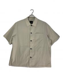 theory（セオリー）の古着「半袖シアサッカーシャツ/OVERSHIRT SS KELSO」｜ベージュ