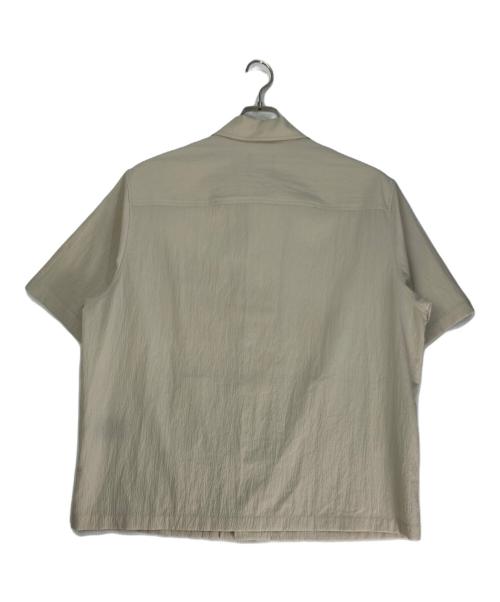 theory（セオリー）theory (セオリー) 半袖シアサッカーシャツ/OVERSHIRT SS KELSO ベージュ サイズ:XLの古着・服飾アイテム