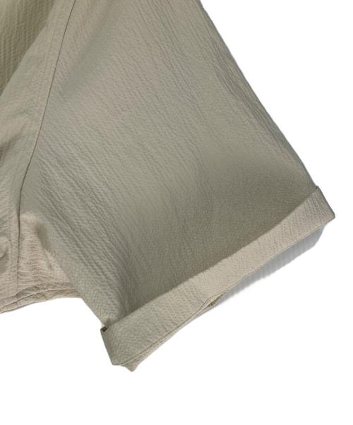 theory（セオリー）theory (セオリー) 半袖シアサッカーシャツ/OVERSHIRT SS KELSO ベージュ サイズ:XLの古着・服飾アイテム