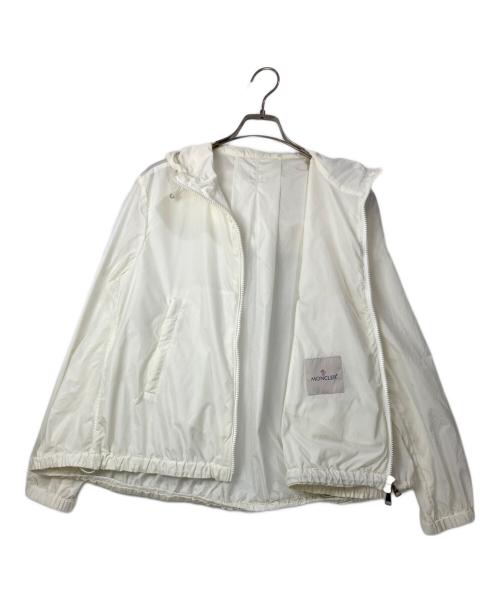 MONCLER（モンクレール）MONCLER (モンクレール) BOISSARD ナイロンジャケット ホワイト サイズ:SIZE1の古着・服飾アイテム