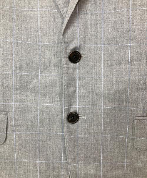 PAUL SMITH（ポールスミス）Paul Smith (ポールスミス) 花柄2Bジャケット グレー サイズ:Ｌの古着・服飾アイテム