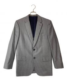 ERMENEGILDO ZEGNA×PAUL SMITH（エルメネジルド・ゼニア×ポールスミス）の古着「soho ウール×シルク2Bジャケット」｜グレー