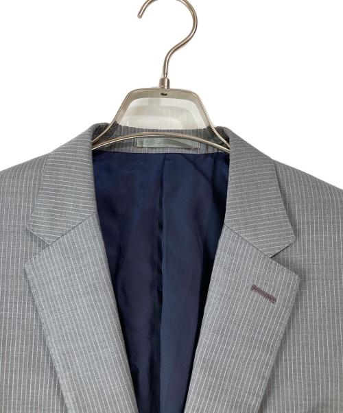 ERMENEGILDO ZEGNA（エルメネジルド・ゼニア）ERMENEGILDO ZEGNA (エルメネジルド・ゼニア) PAUL SMITH (ポールスミス) soho ウール×シルク2Bジャケット グレー サイズ:Ｌの古着・服飾アイテム