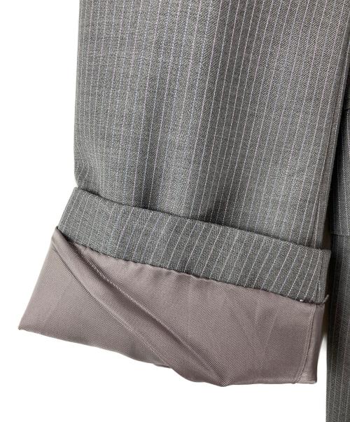 ERMENEGILDO ZEGNA（エルメネジルド・ゼニア）ERMENEGILDO ZEGNA (エルメネジルド・ゼニア) PAUL SMITH (ポールスミス) soho ウール×シルク2Bジャケット グレー サイズ:Ｌの古着・服飾アイテム