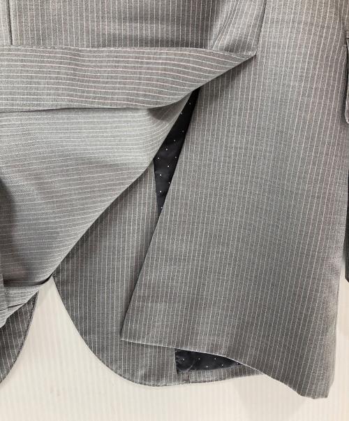 ERMENEGILDO ZEGNA（エルメネジルド・ゼニア）ERMENEGILDO ZEGNA (エルメネジルド・ゼニア) PAUL SMITH (ポールスミス) soho ウール×シルク2Bジャケット グレー サイズ:Ｌの古着・服飾アイテム
