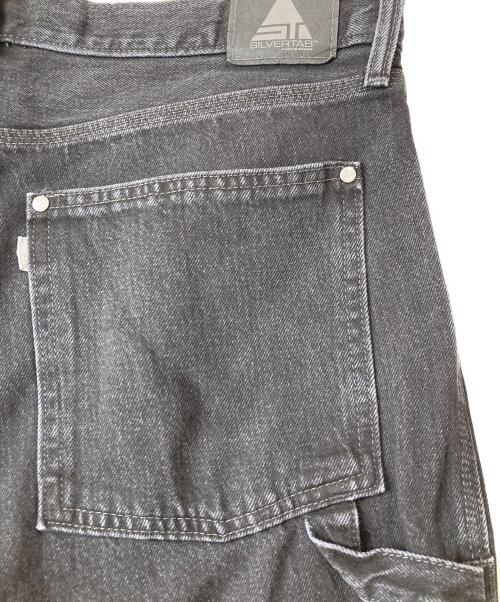 LEVI'S（リーバイス）LEVI'S (リーバイス) SILVERTAB ブラックデニムパンツ ブラック サイズ:W36 L32の古着・服飾アイテム
