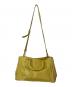 PRADA (プラダ) ヴィッテロシャイン2WAYバッグ イエロー：45000円