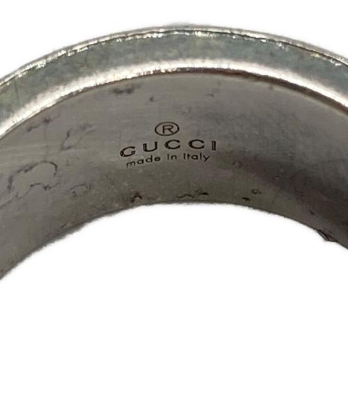 GUCCI（グッチ）GUCCI (グッチ) ブランデッドGリング シルバー サイズ:10号の古着・服飾アイテム