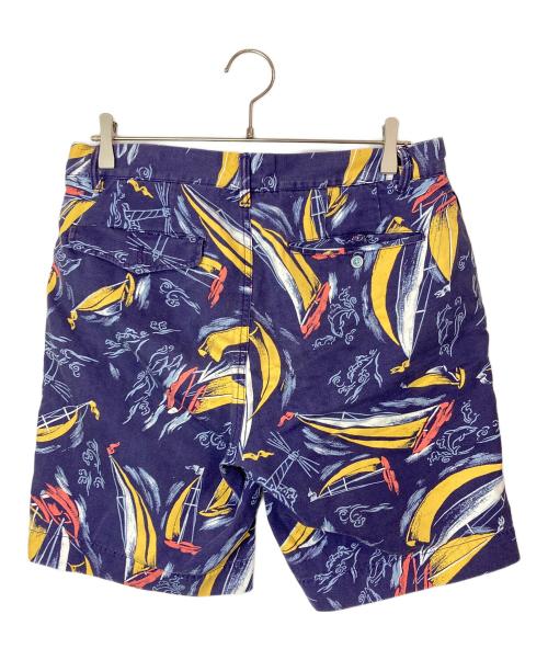 POLO RALPH LAUREN（ポロ・ラルフローレン）POLO RALPH LAUREN (ポロ・ラルフローレン) 総柄ハーフパンツ パープル サイズ:SIZE 32の古着・服飾アイテム