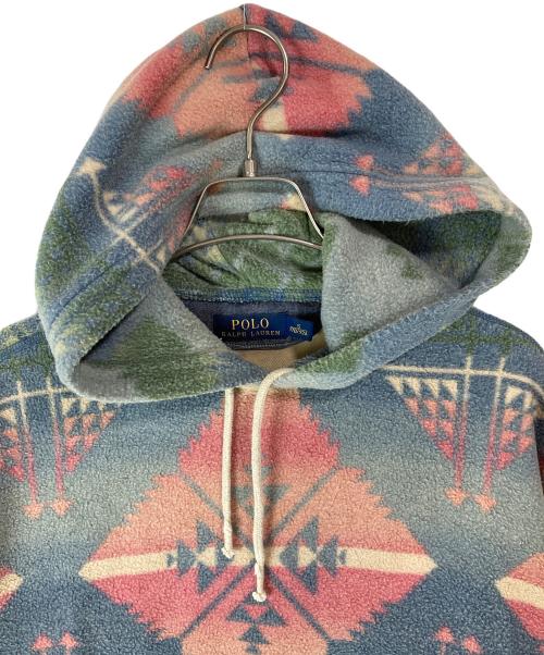 POLO RALPH LAUREN（ポロ・ラルフローレン）POLO RALPH LAUREN (ポロ・ラルフローレン) ネイティブ柄プルオーバーパーカー マルチカラー サイズ:Ｓの古着・服飾アイテム