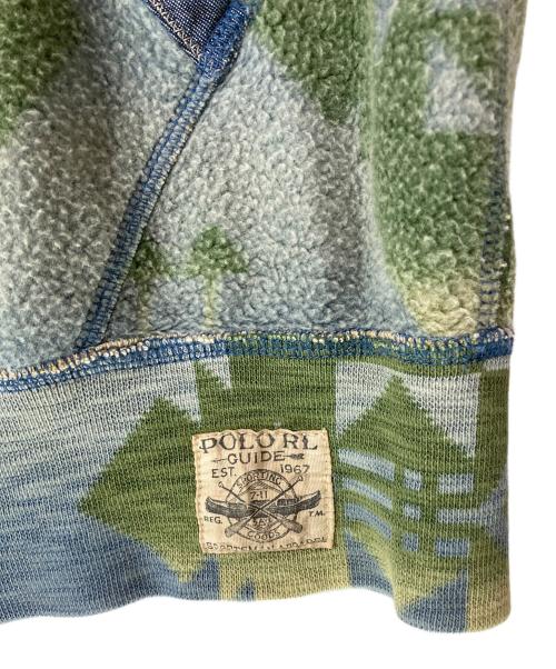 POLO RALPH LAUREN（ポロ・ラルフローレン）POLO RALPH LAUREN (ポロ・ラルフローレン) ネイティブ柄プルオーバーパーカー マルチカラー サイズ:Ｓの古着・服飾アイテム