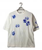 BURBERRYバーバリー）の古着「ローズTシャツ」｜ホワイト