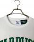 中古・古着 Champion (チャンピオン) STARBUCKS COFFEE (スターバックス コーヒー) BEAMS (ビームス) プリントTシャツ ホワイト サイズ:S 未使用品：12000円