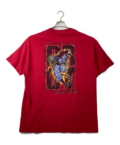 DORAGONBALL GT（ドラゴンボールジーティー）DORAGONBALL GT (ドラゴンボールジーティー) キャラクタープリントTシャツ レッド サイズ:XLの古着・服飾アイテム