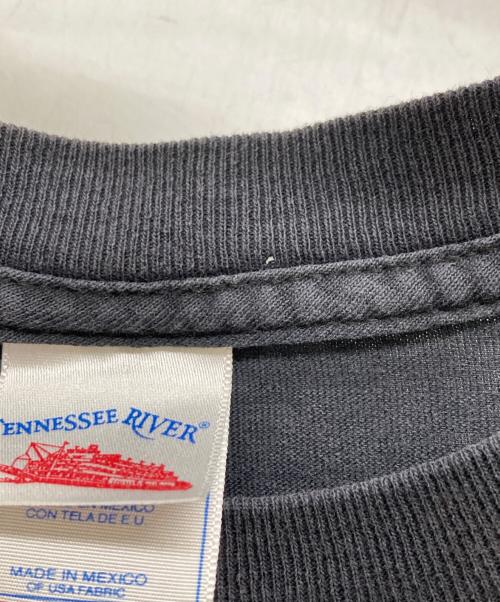 TENNESSEE RIVER（テネシー リバー）TENNESSEE RIVER (テネシー リバー) ムービープリントTシャツ ブラック サイズ:Lの古着・服飾アイテム