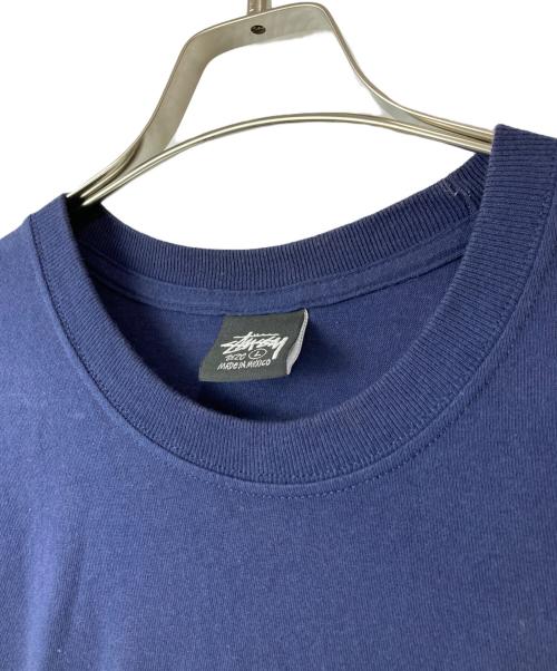 stussy（ステューシー）stussy (ステューシー) ストロベリー バックプリントTシャツ ネイビー サイズ:Ｌの古着・服飾アイテム