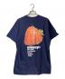 stussy (ステューシー) ストロベリー バックプリントTシャツ ネイビー サイズ:Ｌ：7000円