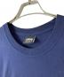 中古・古着 stussy (ステューシー) ストロベリー バックプリントTシャツ ネイビー サイズ:Ｌ：7000円