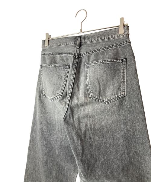 Whim Gazette（ウィムガゼット）Whim Gazette (ウィムガゼット) ドロストデニムパンツ グレー サイズ:34の古着・服飾アイテム