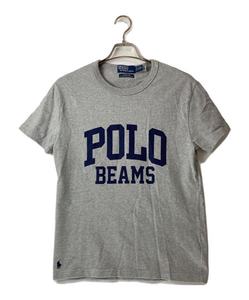 POLO RALPH LAUREN（ポロ・ラルフローレン）POLO RALPH LAUREN (ポロ・ラルフローレン) BEAMS (ビームス) 26ss 【別注】ヘビーウェイトTee グレー サイズ:XSの古着・服飾アイテム