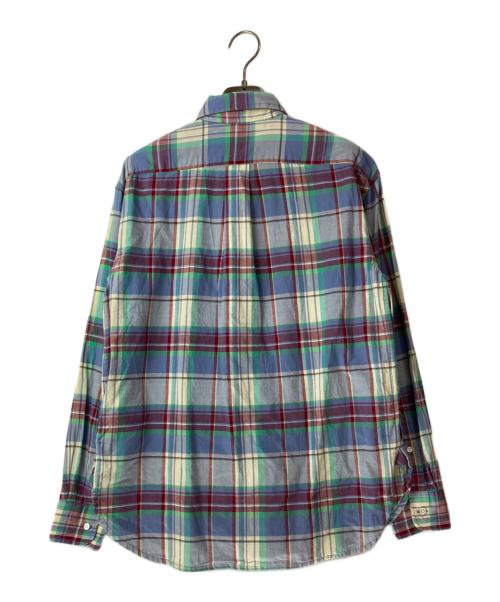 POLO RALPH LAUREN（ポロ・ラルフローレン）POLO RALPH LAUREN (ポロ・ラルフローレン) リラックスフィットチェックシャツ ブルー サイズ:Sの古着・服飾アイテム