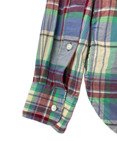 POLO RALPH LAUREN（ポロ・ラルフローレン）POLO RALPH LAUREN (ポロ・ラルフローレン) リラックスフィットチェックシャツ ブルー サイズ:Sの古着・服飾アイテム