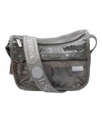 LeSportsac×Snidelレスポートサック×スナイデル）の古着「SM EVERYDAY BAG MH/ショルダーバッグ」｜シルバー