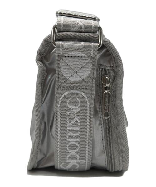 LeSportsac（レスポートサック）LeSportsac (レスポートサック) Snidel (スナイデル) SM EVERYDAY BAG MH/ショルダーバッグ シルバーの古着・服飾アイテム