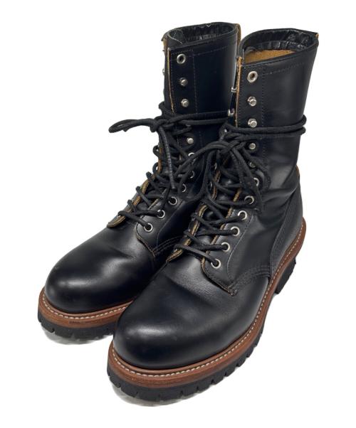 RED WING（レッドウィング）RED WING (レッドウィング) Logger Boots/ロガーブーツ ブラック サイズ:US7.5の古着・服飾アイテム
