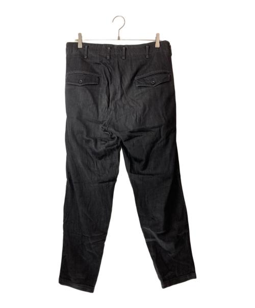 Yohji Yamamoto pour homme（ヨウジヤマモト プールオム）Yohji Yamamoto pour homme (ヨウジヤマモト プールオム) 18AW ストレッチパンツ ブラック サイズ:2の古着・服飾アイテム