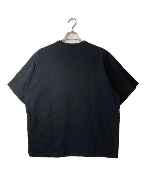KOLOR（カラー）KOLOR (カラー) メッシュポケット切替Tシャツ ブラック サイズ:2の古着・服飾アイテム