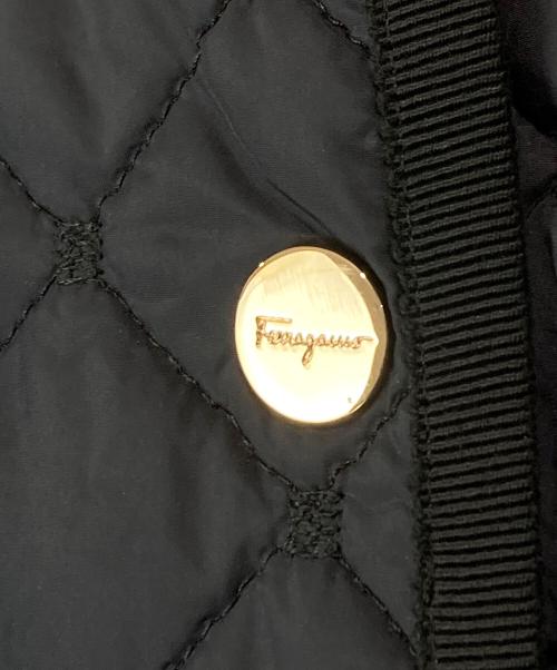 Salvatore Ferragamo（サルヴァトーレ フェラガモ）Salvatore Ferragamo (サルヴァトーレ フェラガモ) キルティングコート ネイビー サイズ:SIZE 44の古着・服飾アイテム