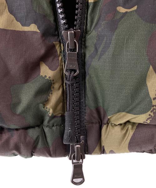 RLX RALPH LAUREN（アールエルエックスラルフローレン）RLX RALPH LAUREN (アールエルエックスラルフローレン) カモ柄ダウンジャケットT グリーン サイズ:SIZE Sの古着・服飾アイテム