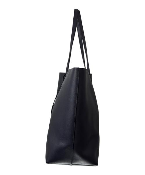 Saint Laurent Paris（サンローランパリ）Saint Laurent Paris (サンローランパリ) Large Shopping Bag/ショッピングバッグ ネイビーの古着・服飾アイテム